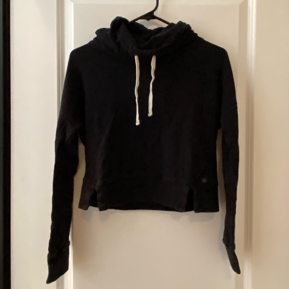 UGG crop sweatshirt with cowl neck